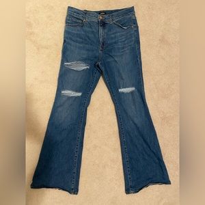 Express High-Rise Flare Jeans